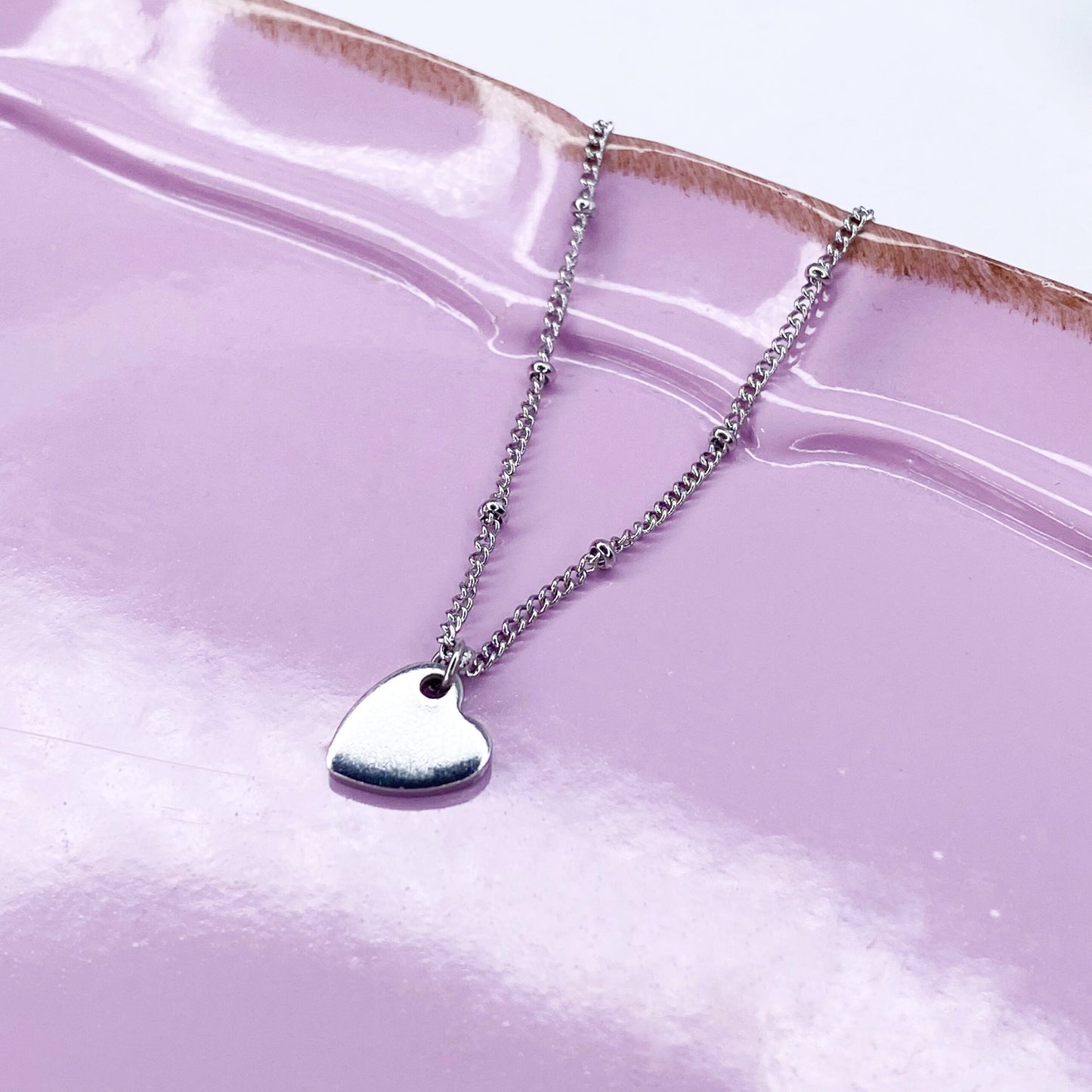 Cadena con corazón