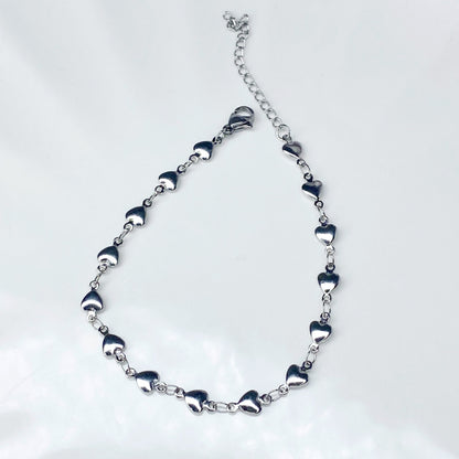 Pulsera de corazones