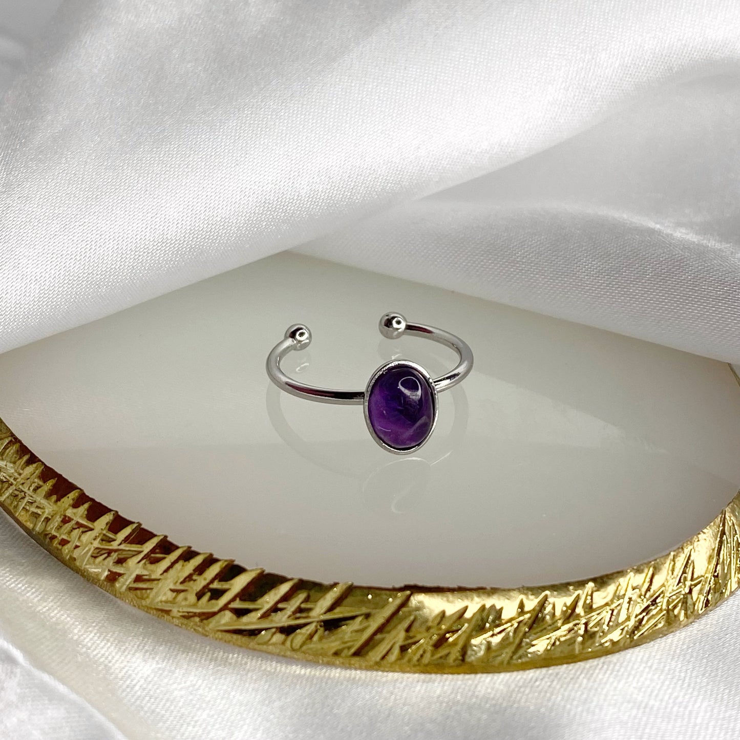 Anillos de amatista