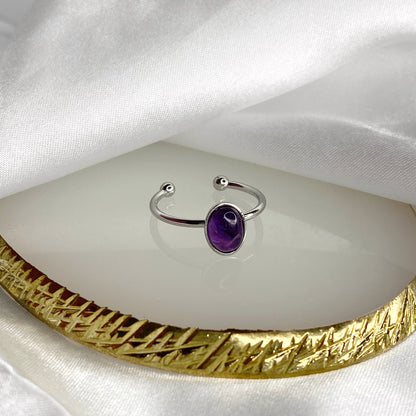 Anillos de amatista