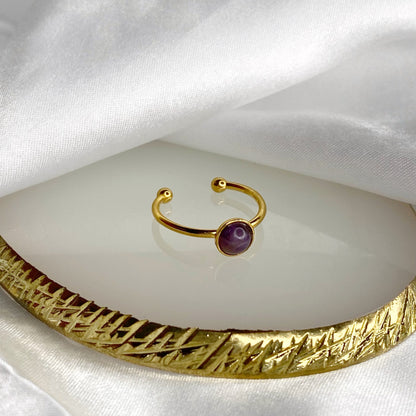 Anillos de amatista