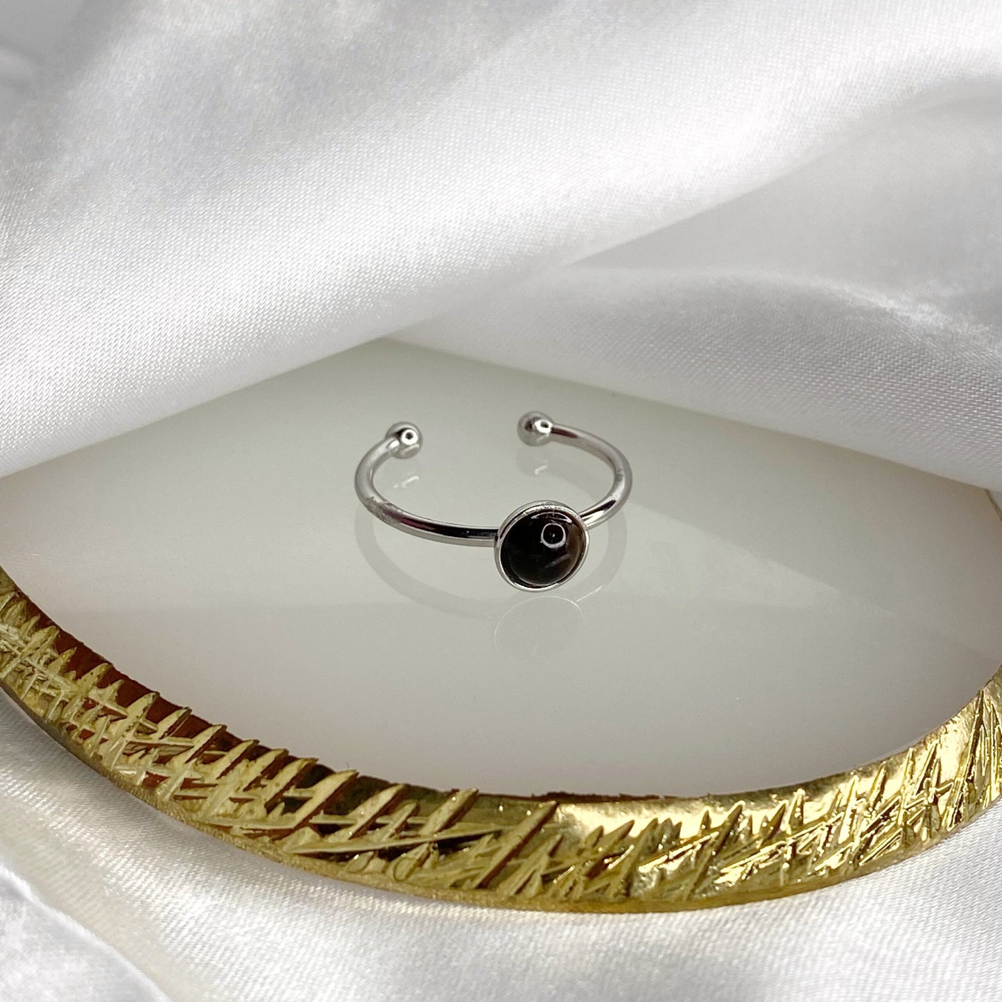 Anillo de ojo de tigre