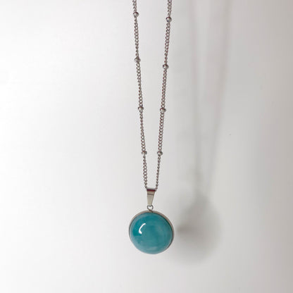 Cadena con larimar