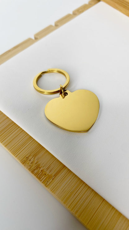 Llavero de corazón
