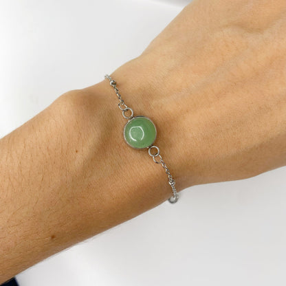 Pulsera con aventurina