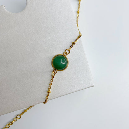 Pulsera con aventurina
