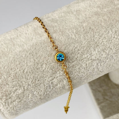 Pulsera con zirconia