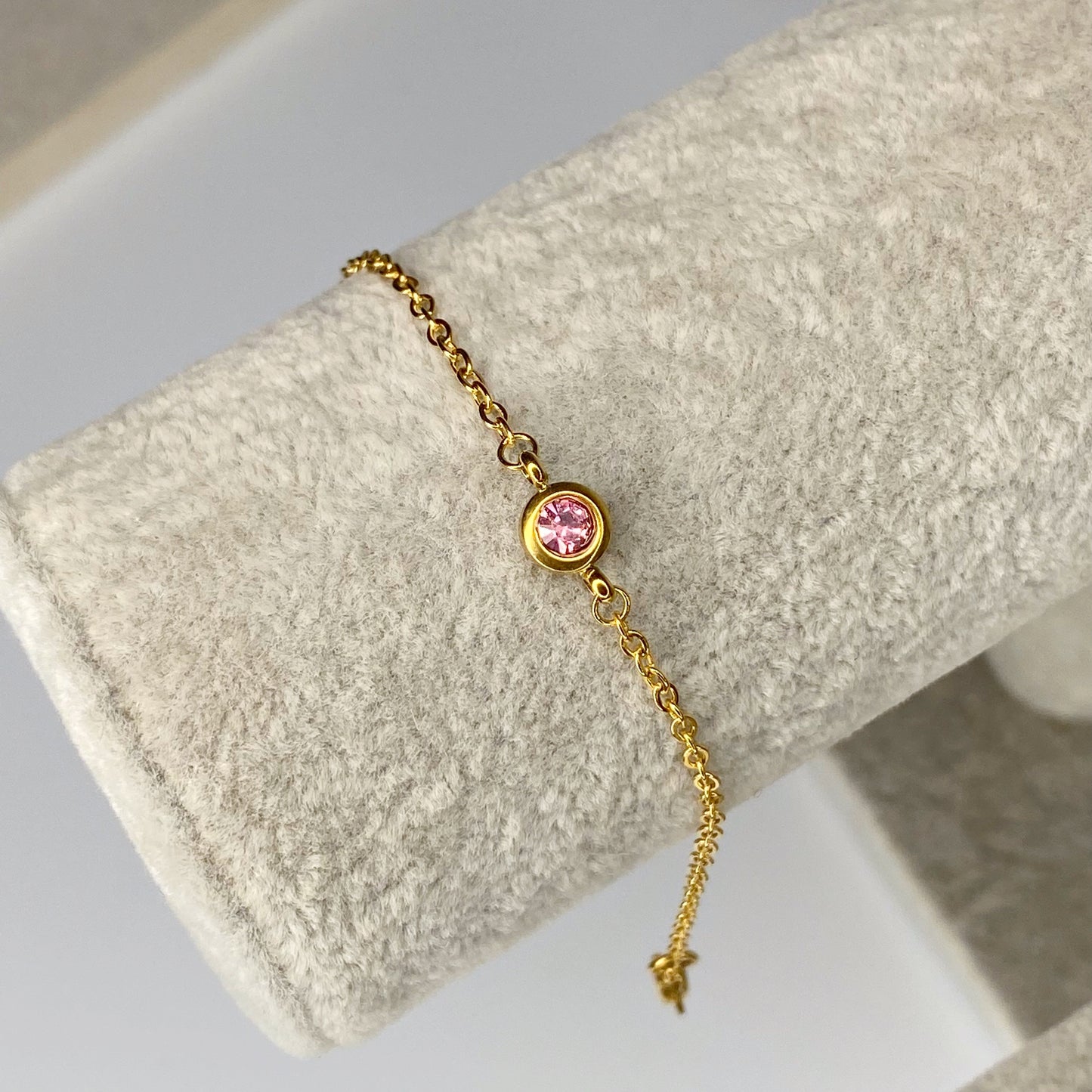 Pulsera con zirconia