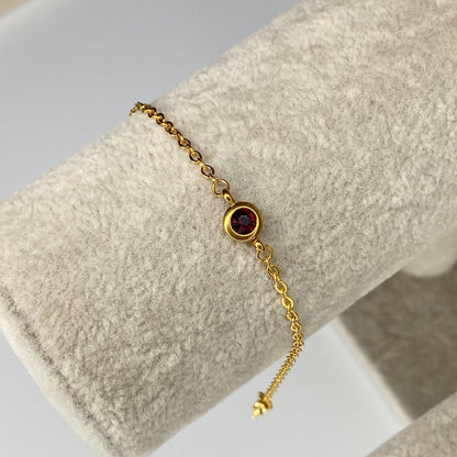Pulsera con zirconia