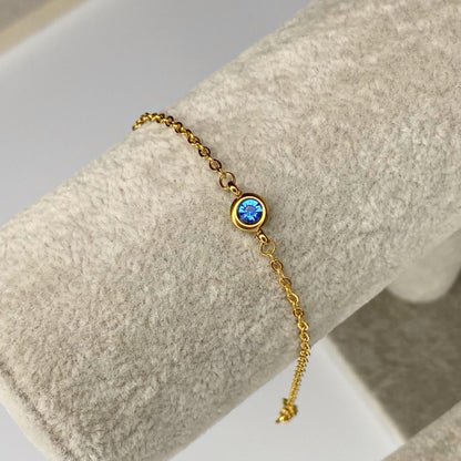 Pulsera con zirconia