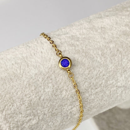 Pulsera con zirconia