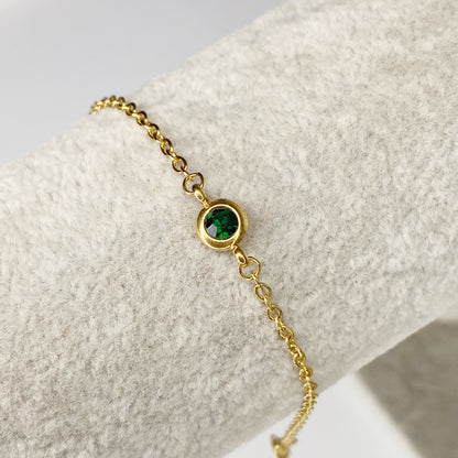 Pulsera con zirconia