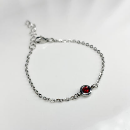 Pulsera con zirconia