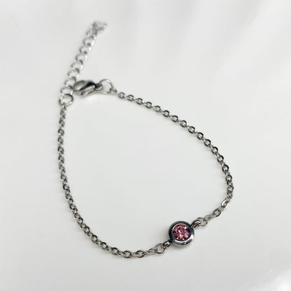 Pulsera con zirconia