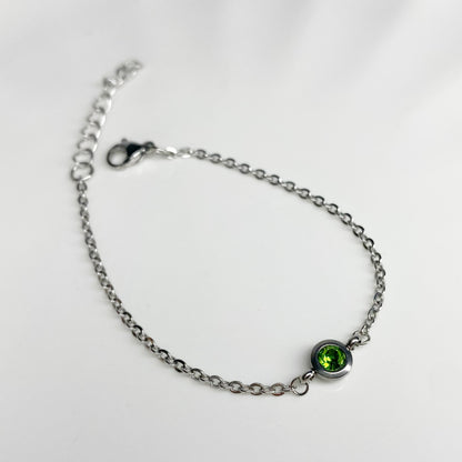 Pulsera con zirconia