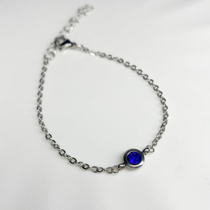Pulsera con zirconia