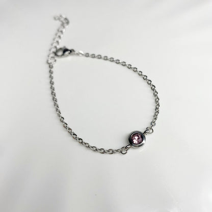 Pulsera con zirconia