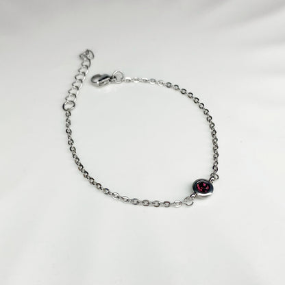 Pulsera con zirconia