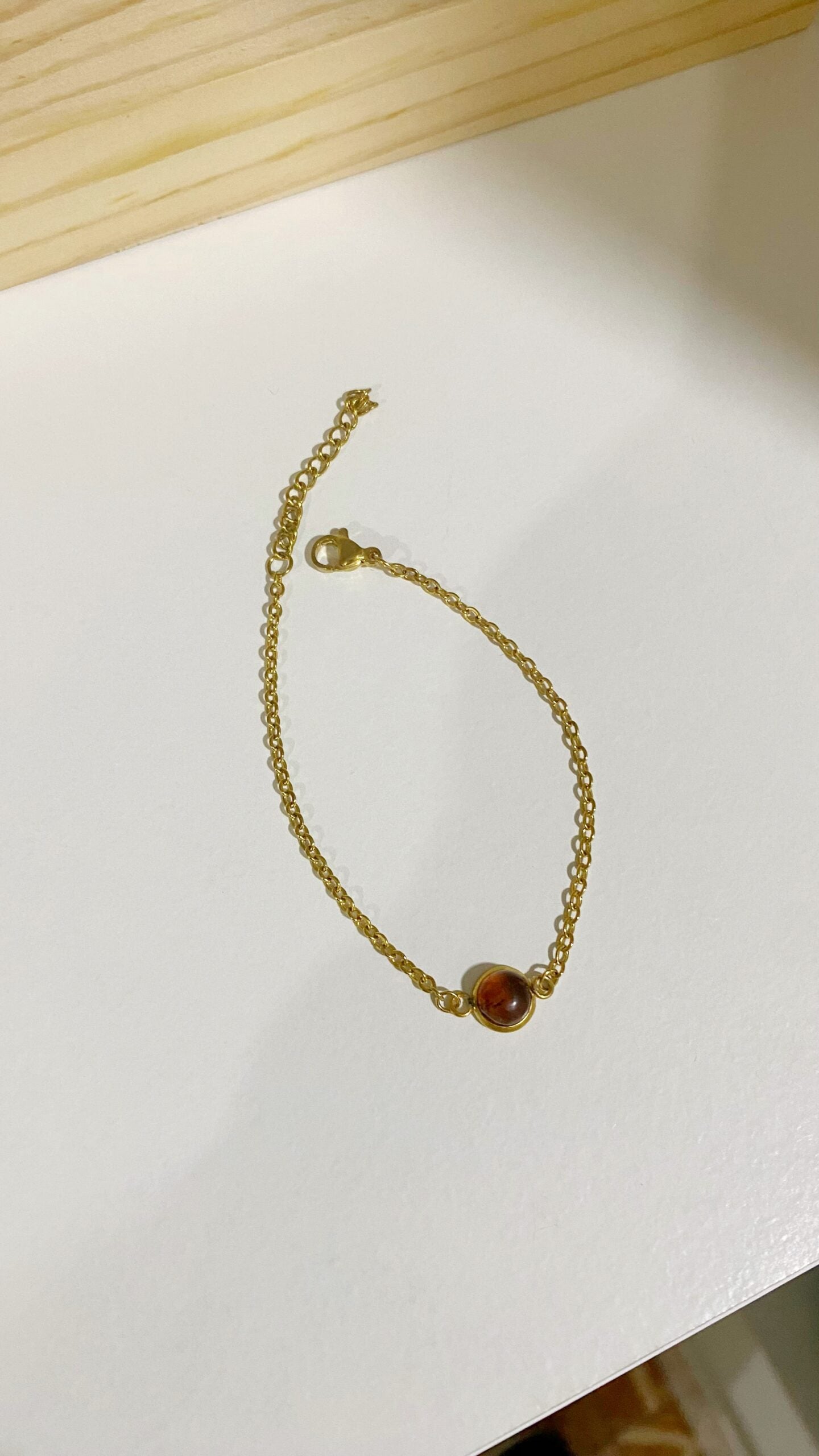 Pulsera con ámbar