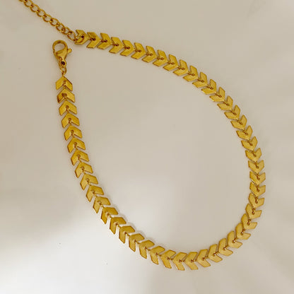 Tobillera chevron